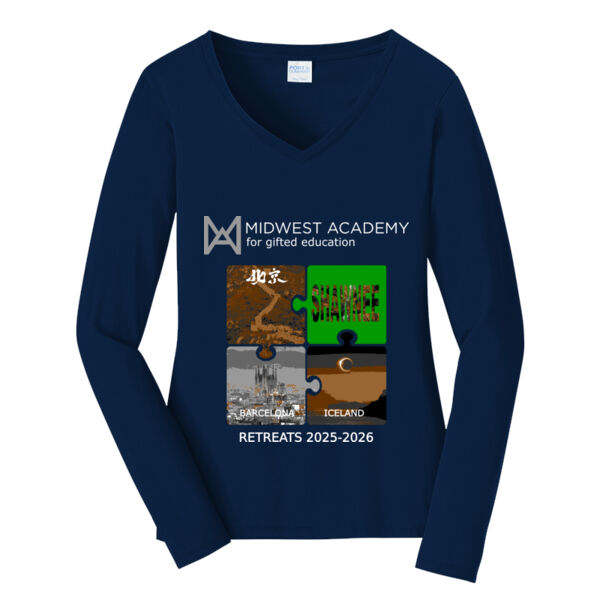 Retreat - Women Long Sleeve Cotton Tee Thumbnail