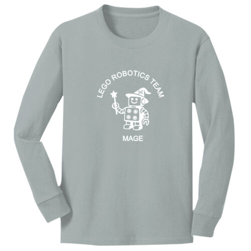 Lego Robotics - Youth Long Sleeve Cotton Tee Thumbnail