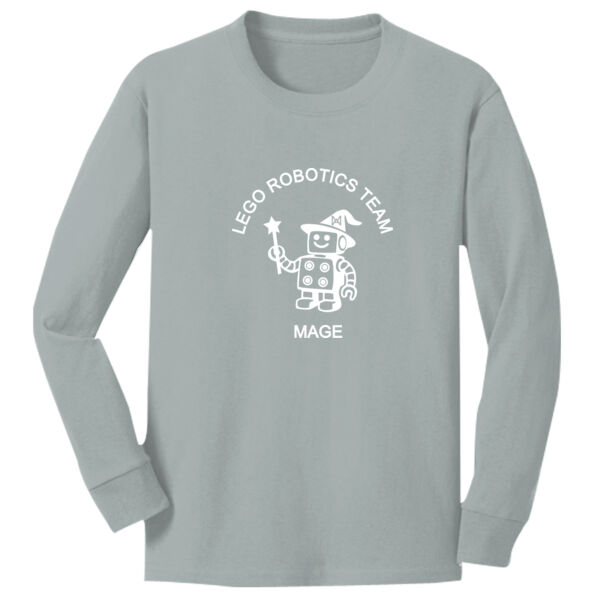 Lego Robotics - Youth Long Sleeve Cotton Tee Thumbnail