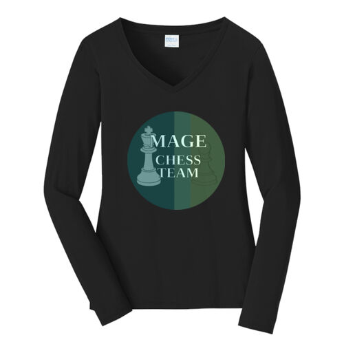 Chess - Women Long Sleeve Cotton Tee Thumbnail