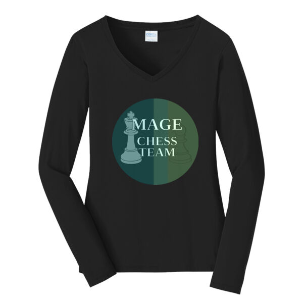 Chess - Women Long Sleeve Cotton Tee Thumbnail