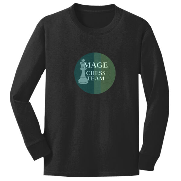 Chess - Youth Long Sleeve Cotton Tee Thumbnail