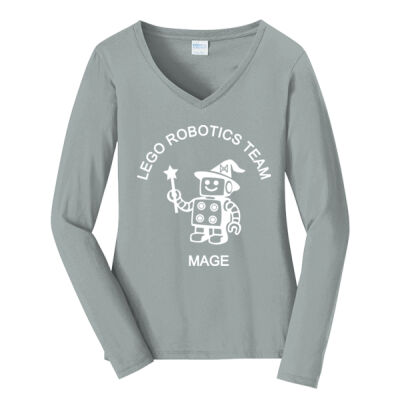 Lego Robotics - Women Long Sleeve Cotton Tee Thumbnail