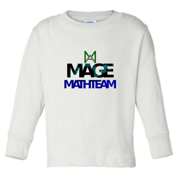 Math - Size 2T-4T Long Sleeve Cotton Tee Thumbnail