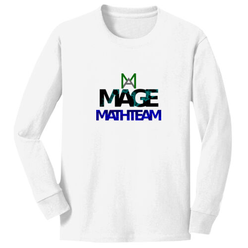 Math - Youth Long Sleeve Cotton Tee Thumbnail