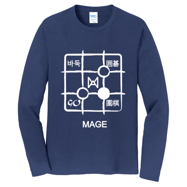 GO - Unisex Long Sleeve Cotton Tee Thumbnail