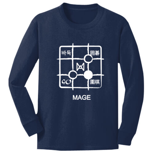 GO - Youth Long Sleeve Cotton Tee Thumbnail