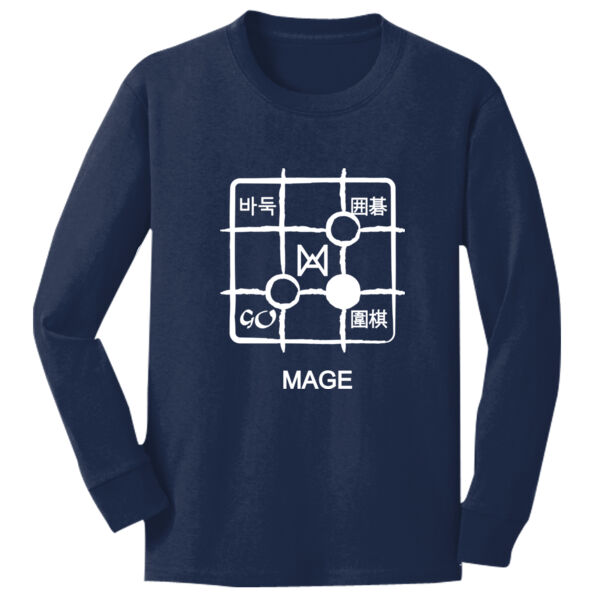 GO - Youth Long Sleeve Cotton Tee Thumbnail